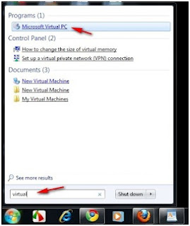 ... Tutorial Microsoft Virtual PC for Windows 7 | Sistem Operasi Mobile